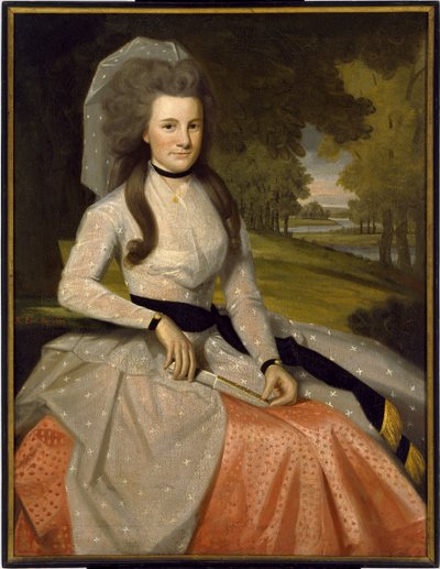 Ritratto di Clarissa Seymour, 1789 da Ralph Earl